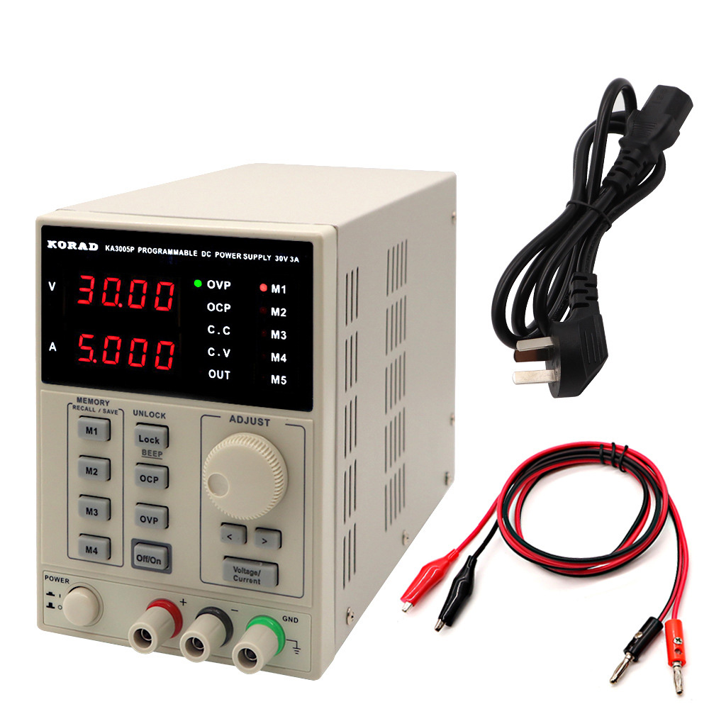 Programmable Dc Power Supply 60V 10A - Korad 3010d 3010P 6005d 6005P Precisie