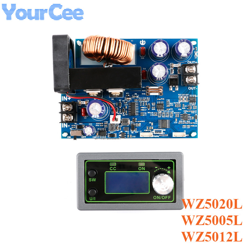 Step Down Dc Power Supply Module 1000W - Verstelbare CNC Step-down Spanningsmeter LCD Display