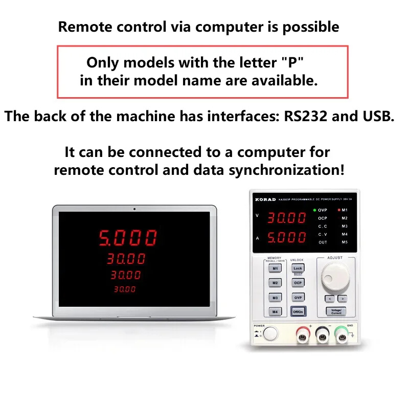 30V 60V 2A 3A 5A 10A Lineaire  - Programmable Dc Power Supply 60V 10A recensie en prijs