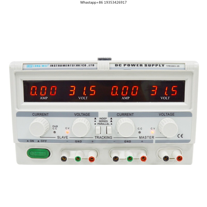 Nieuwe verstelbare lineaire DC - Dual Channel Linear Power Supply 30V 5A recensie en prijs