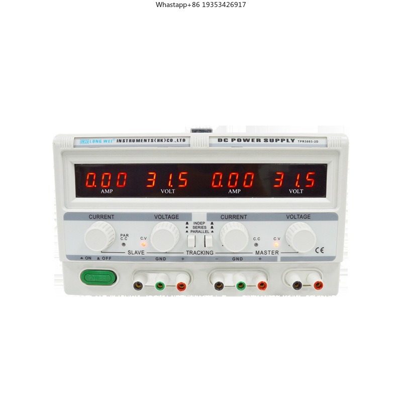 Nieuwe verstelbare lineaire DC - Dual Channel Linear Power Supply 30V 5A recensie en prijs