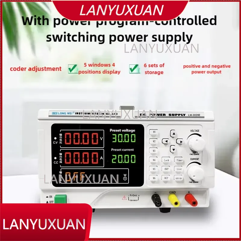 Longwei LW-1560E 900W 15V 30V  - High Power 60V 20A Bench Power Supply recensie en prijs