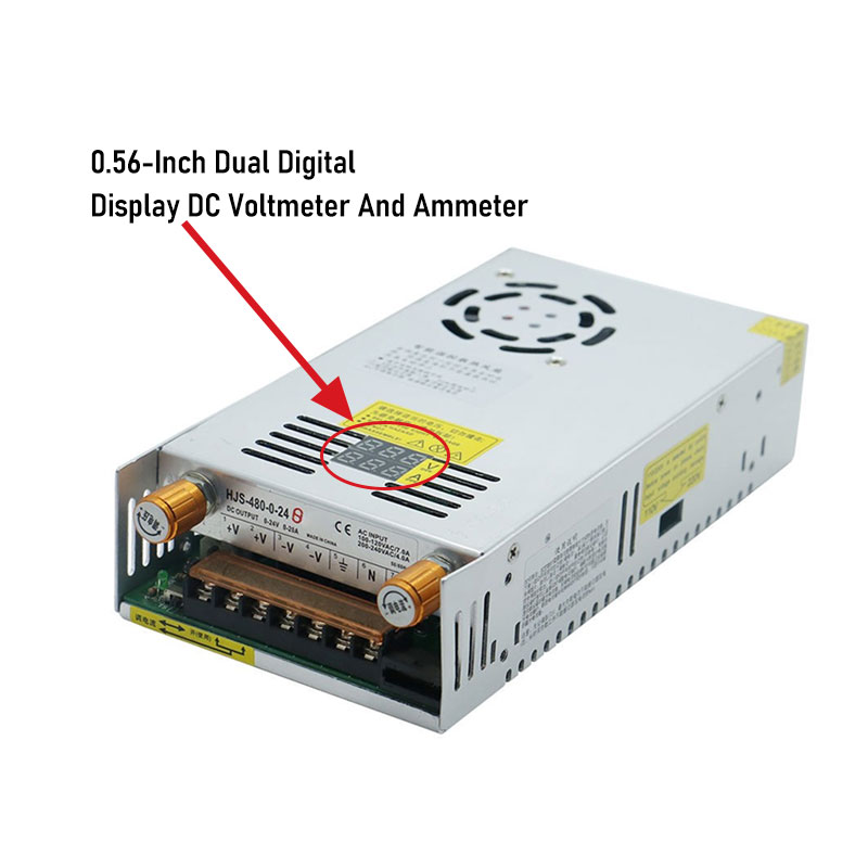 Enkele en dubbele as 480W digi - Switching Dc Power Supply 300V 1A recensie en prijs