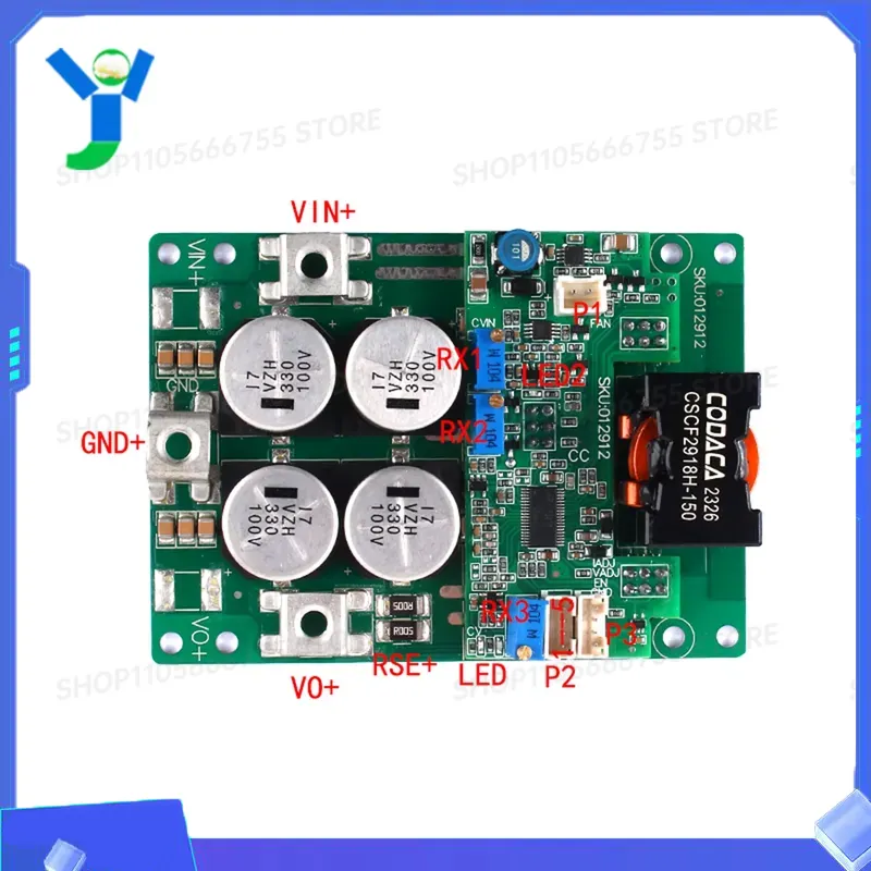 DC-DC Automatische Step Up Dow - Step Down Dc Power Supply Module 1000W recensie en prijs