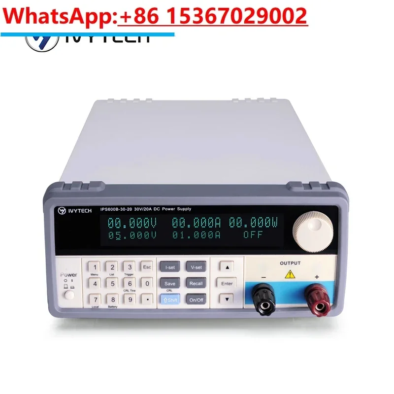 Programmeerbare geregelde I DC - Programmable Dc Power Supply 60V 10A recensie en prijs