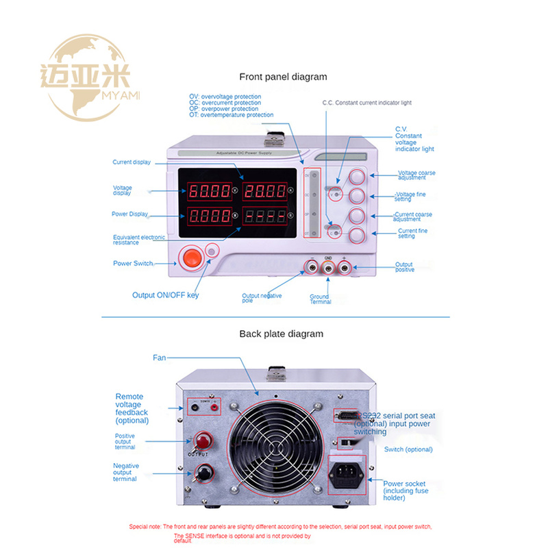 Laboratorium DC 32V 64V 300V 4 - Switching Dc Power Supply 300V 1A recensie en prijs