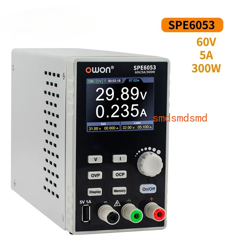 SPE Programmeerbare DC-voeding - Programmable Dc Power Supply 60V 10A recensie en prijs