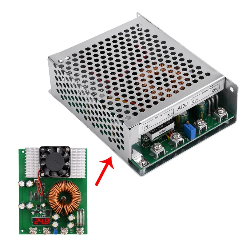 1000W 50A DC-DC Buck Converter - Step Down Dc Power Supply Module 1000W recensie en prijs
